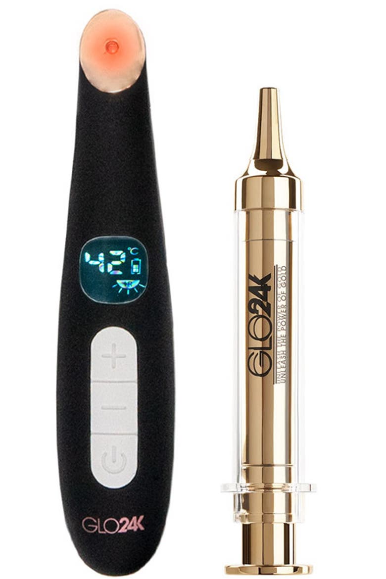 LED Eye Care Beauty Massager + 24k Express Facelift Cream., Main, color, NA