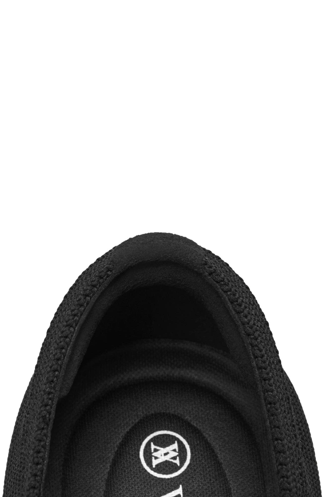 VIVAIA Margot Mary-Jane Square-Toe Ballet Flats, Alternate, color, Black