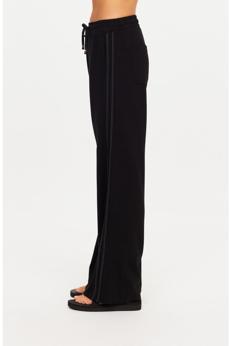 Roma Wide Leg Pants, Alternate, color, BLACK