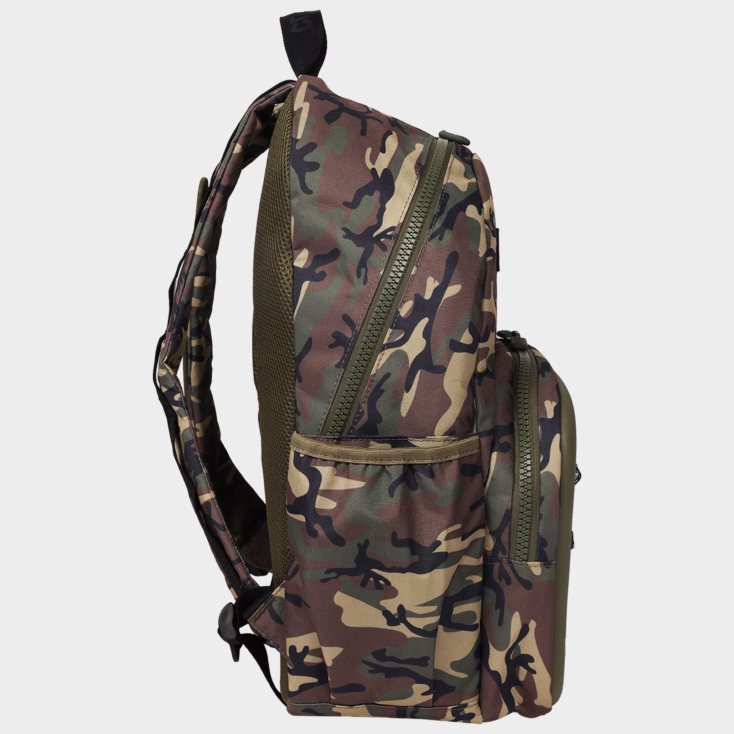 Back to School Backpack with EVA Front Pocket  Customizable Jibbitz Backpack Camo, Alternate, color, CAMO