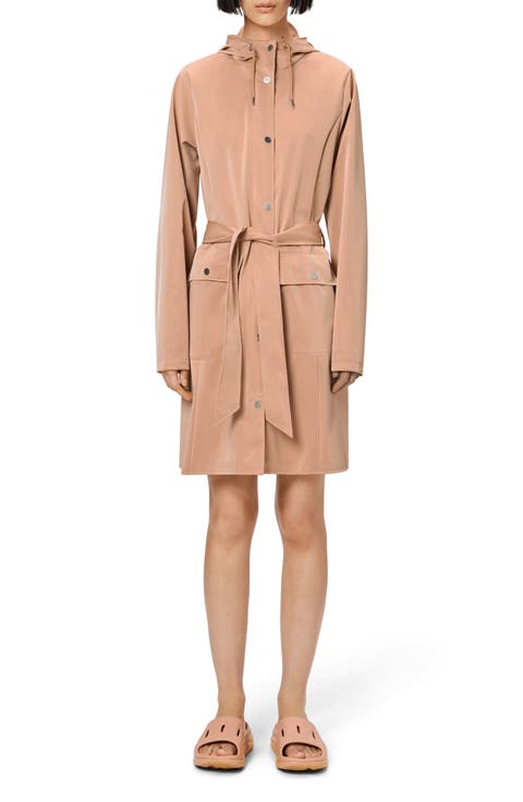 Curve Waterproof Belted Jacket