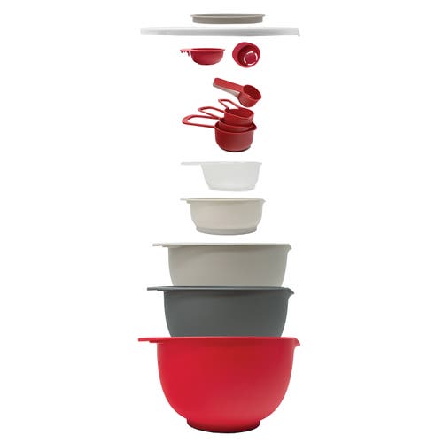 Norpro Nested Mixing Bowls And Measuring Cups, 12 Piece Set In Multi