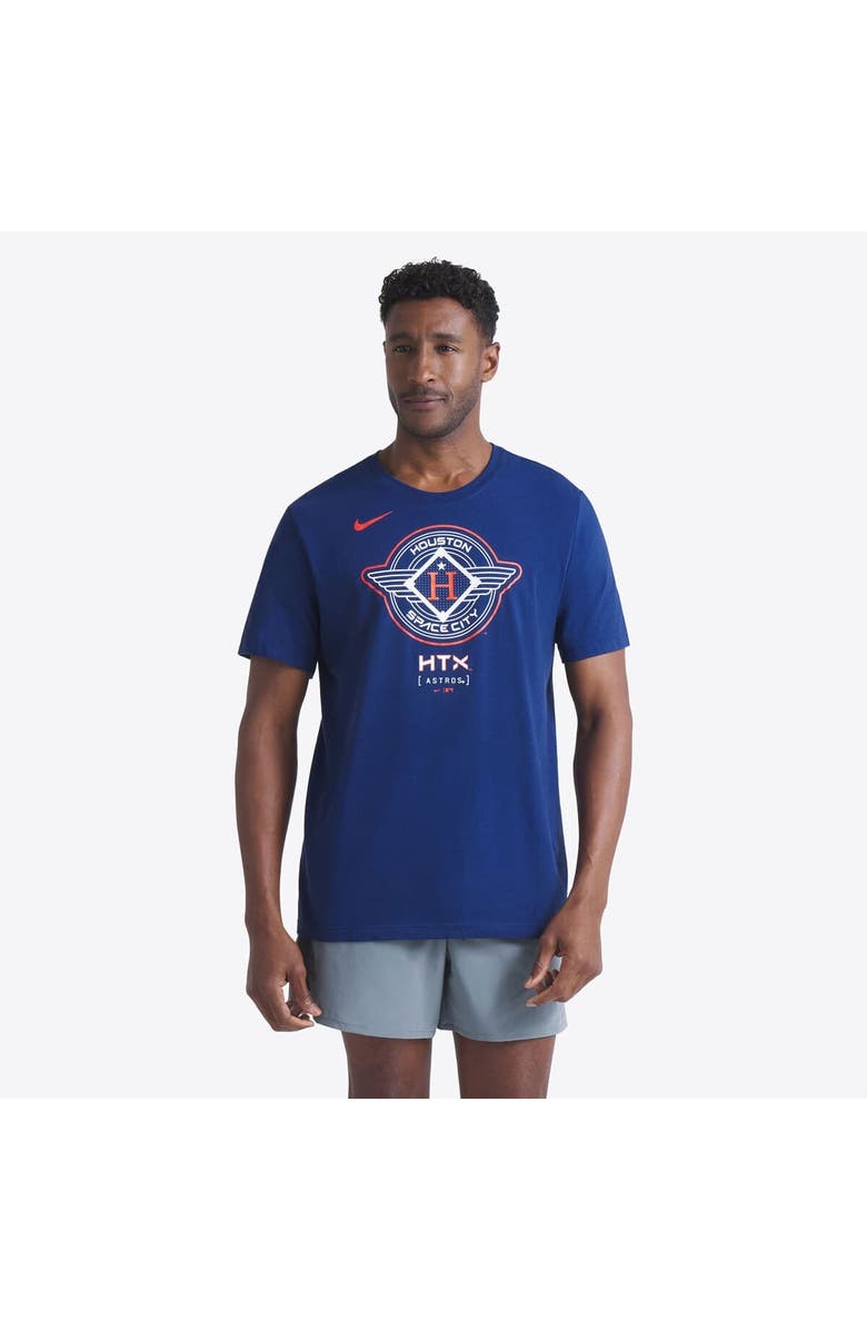Nike Men's Nike  Navy Houston Astros 2025 City Connect Logo T-Shirt, Main, color, Navy