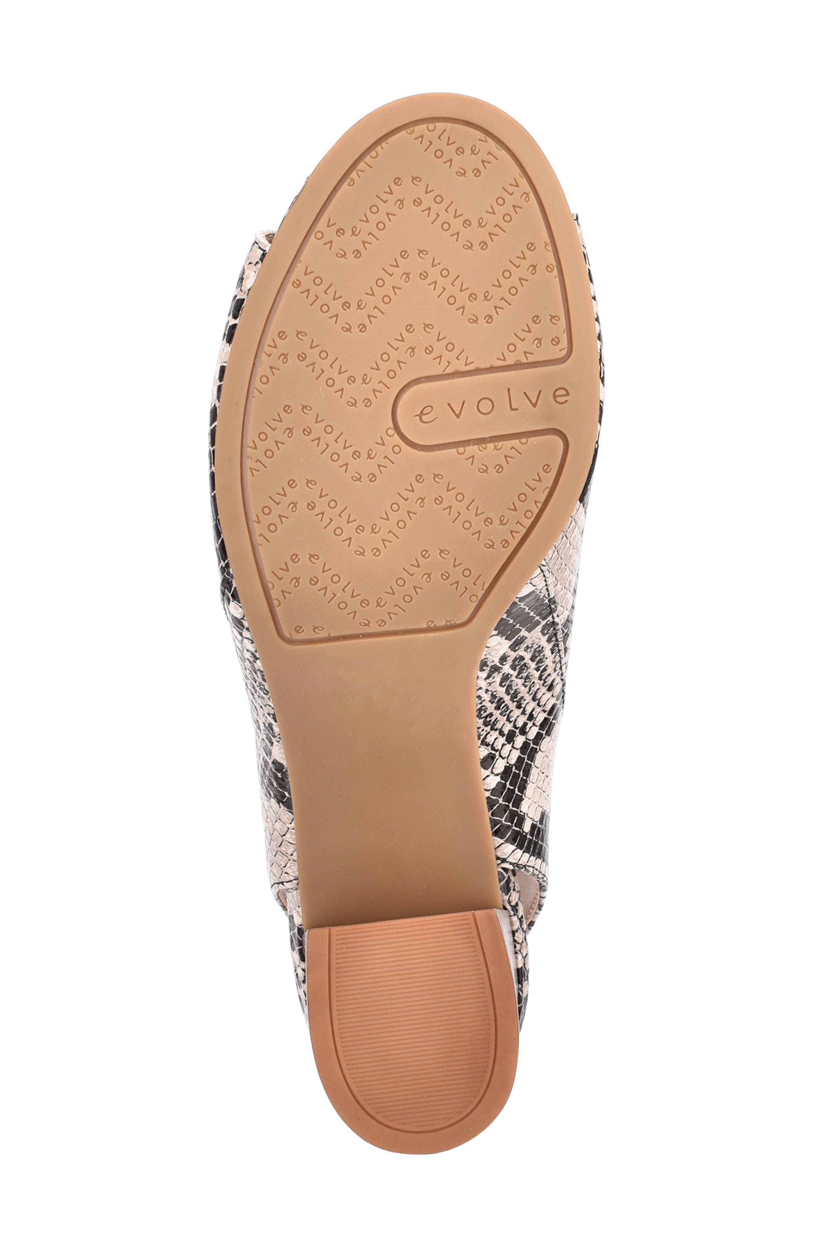 Hale Slingback Sandal, Alternate, color, IVORY SNAKE PRINT LEATHER