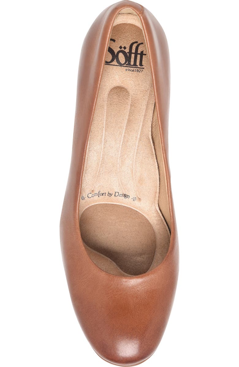 Söfft Lana Pump, Alternate, color, Brown