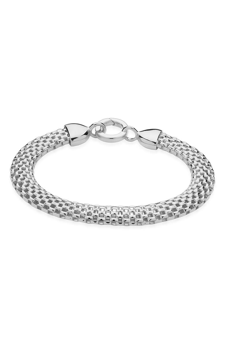 Monica Vinader Heirloom Woven Wide Chain Bracelet, Main, color,
