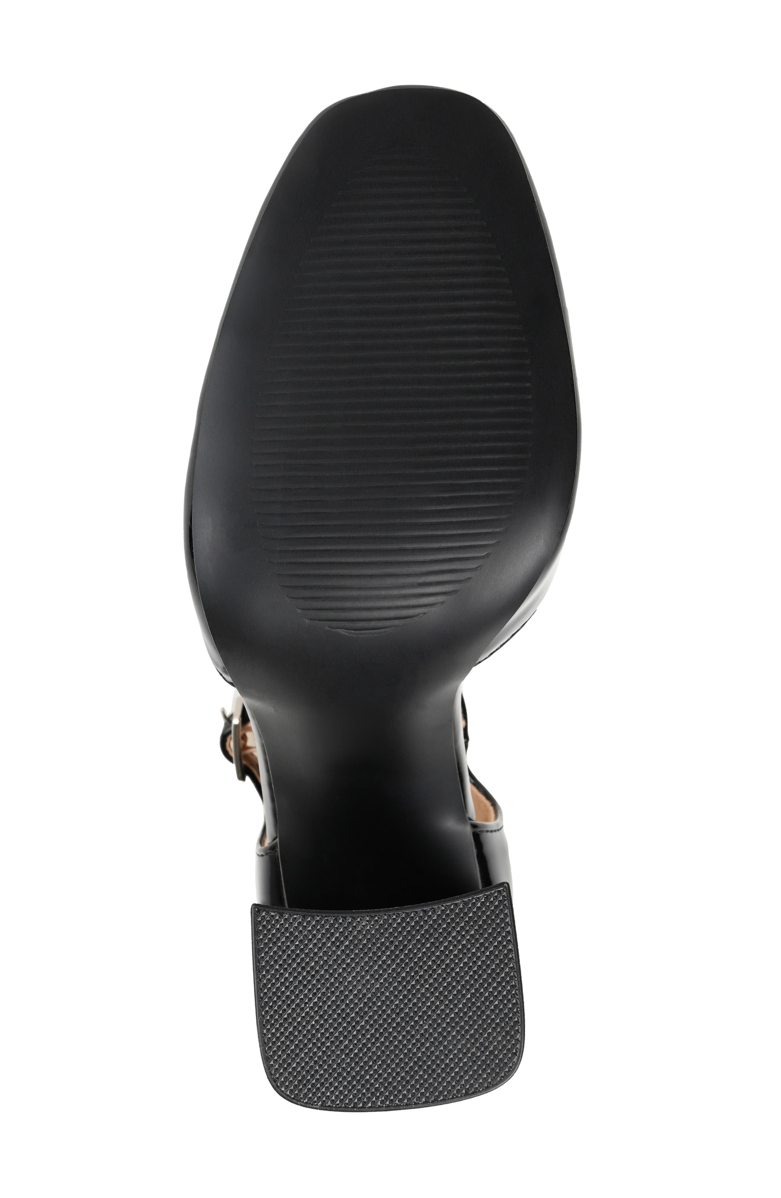 Journee Collection Hesster Mary Jane Pump, Alternate, color, Black