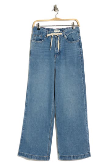 Scotch & Soda Drawstring Wide Leg Jeans