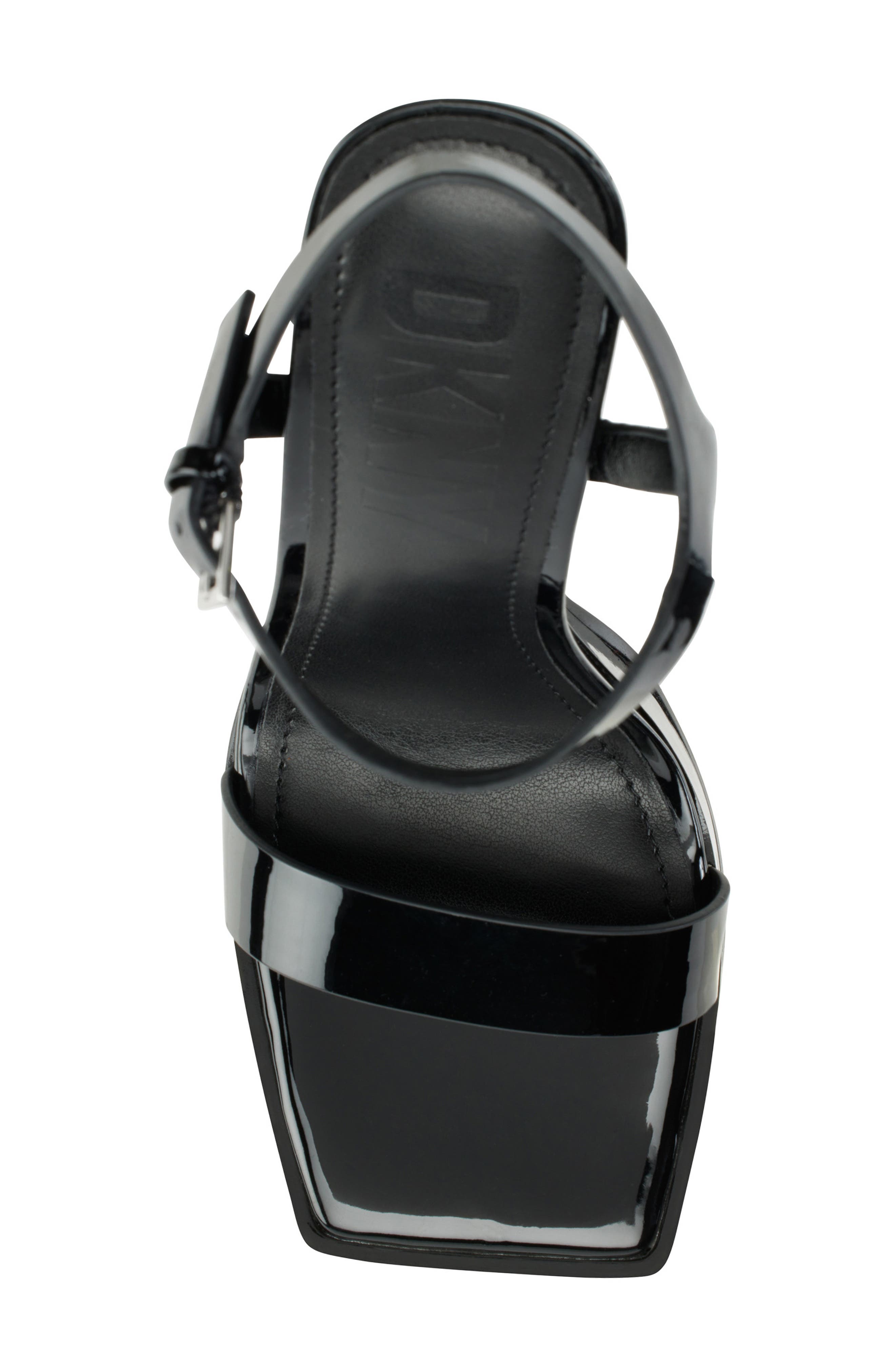 Maiden Ankle Strap Platform Sandal, Alternate, color, BLACK
