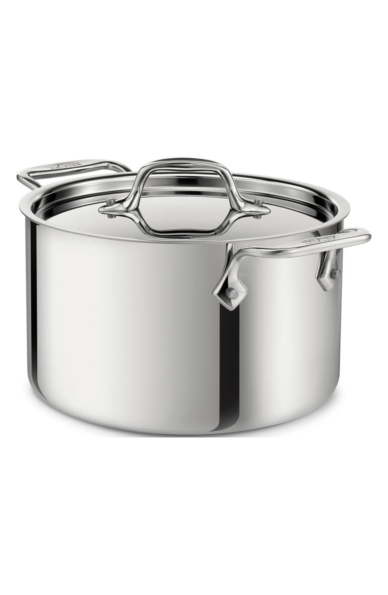 All-Clad 4-Quart Casserole with Lid, Main, color, 