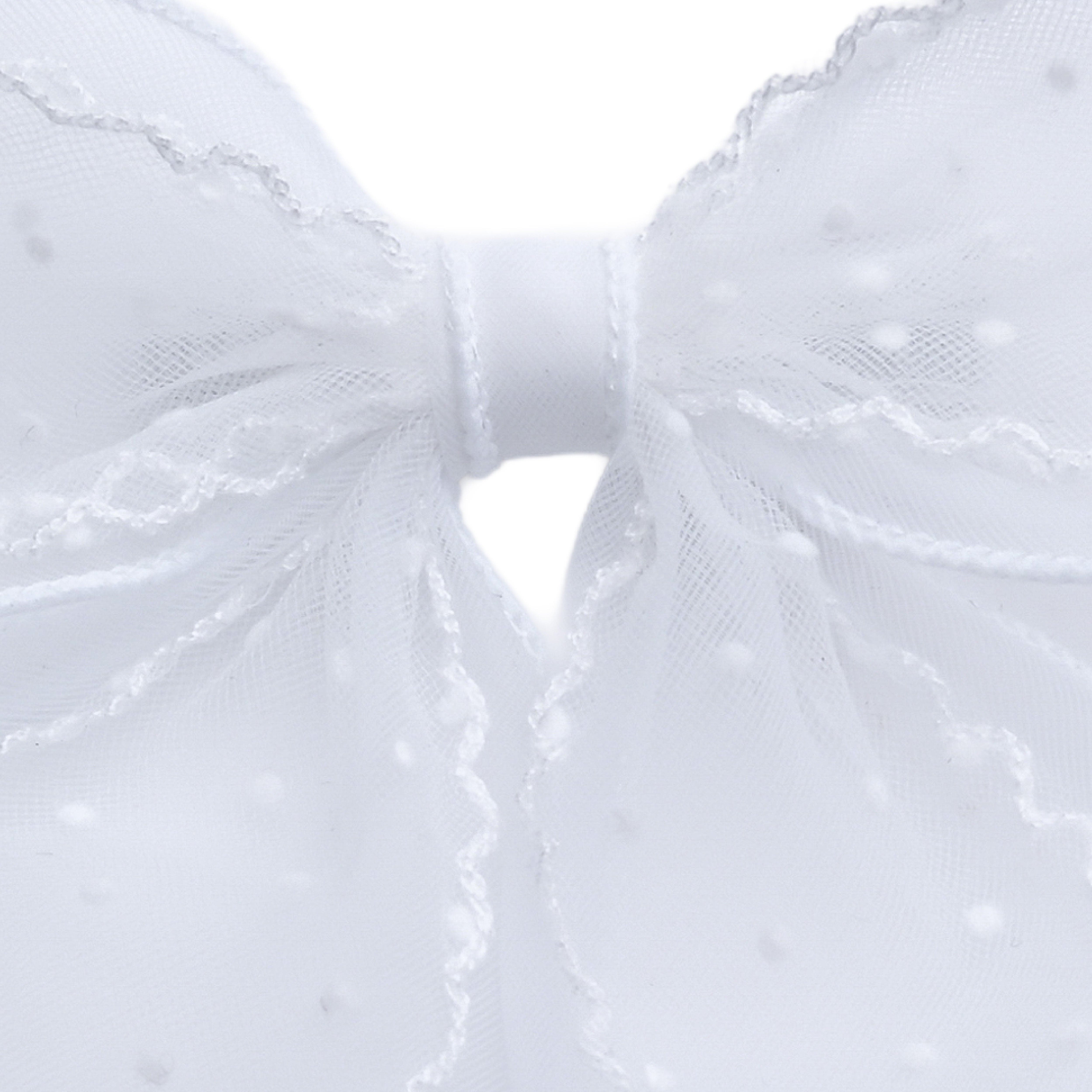 Tulleen Dotted Sheer Bow Hair Clip | Nordstrom