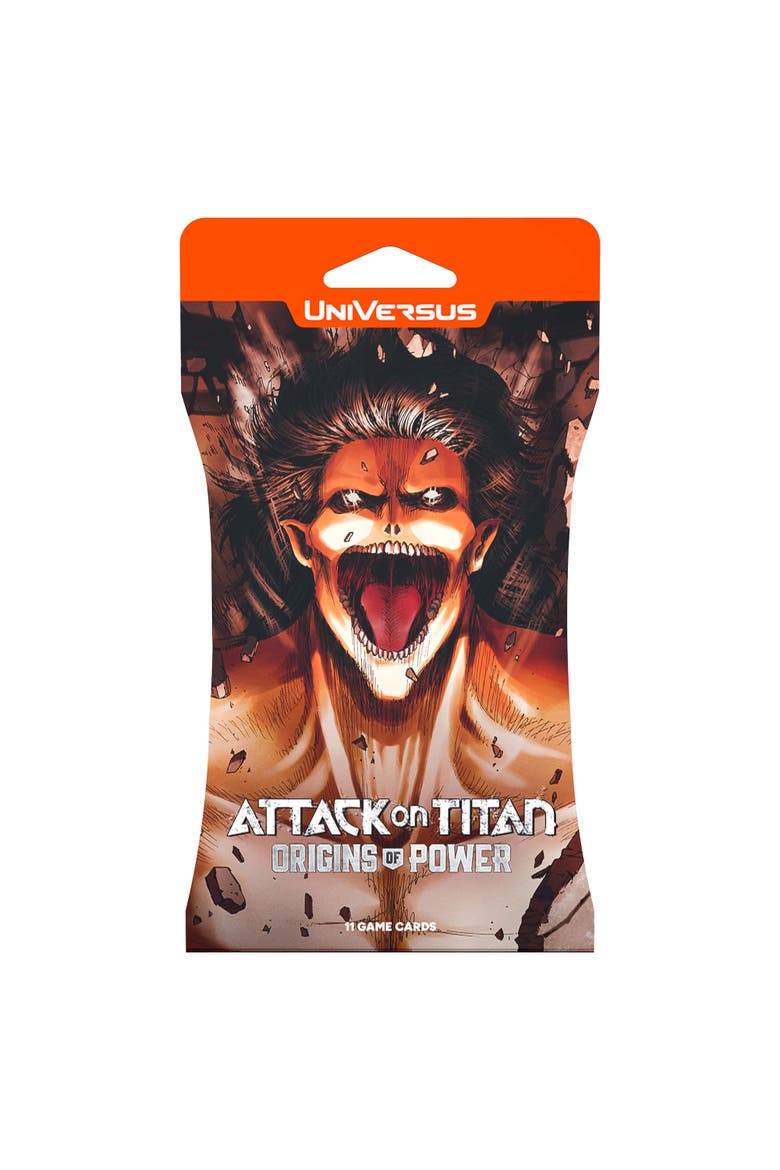 Attack On Titan Origins Of Power Booster Display, Alternate, color, Multicolored