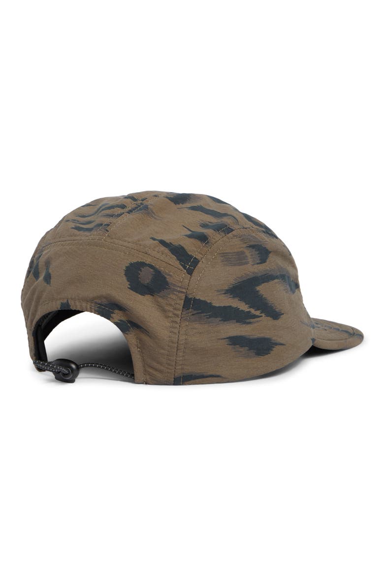 Travon Adjustable 5-Panel Nylon Canvas Cap, Alternate, color, DUCK CYPR/BLK