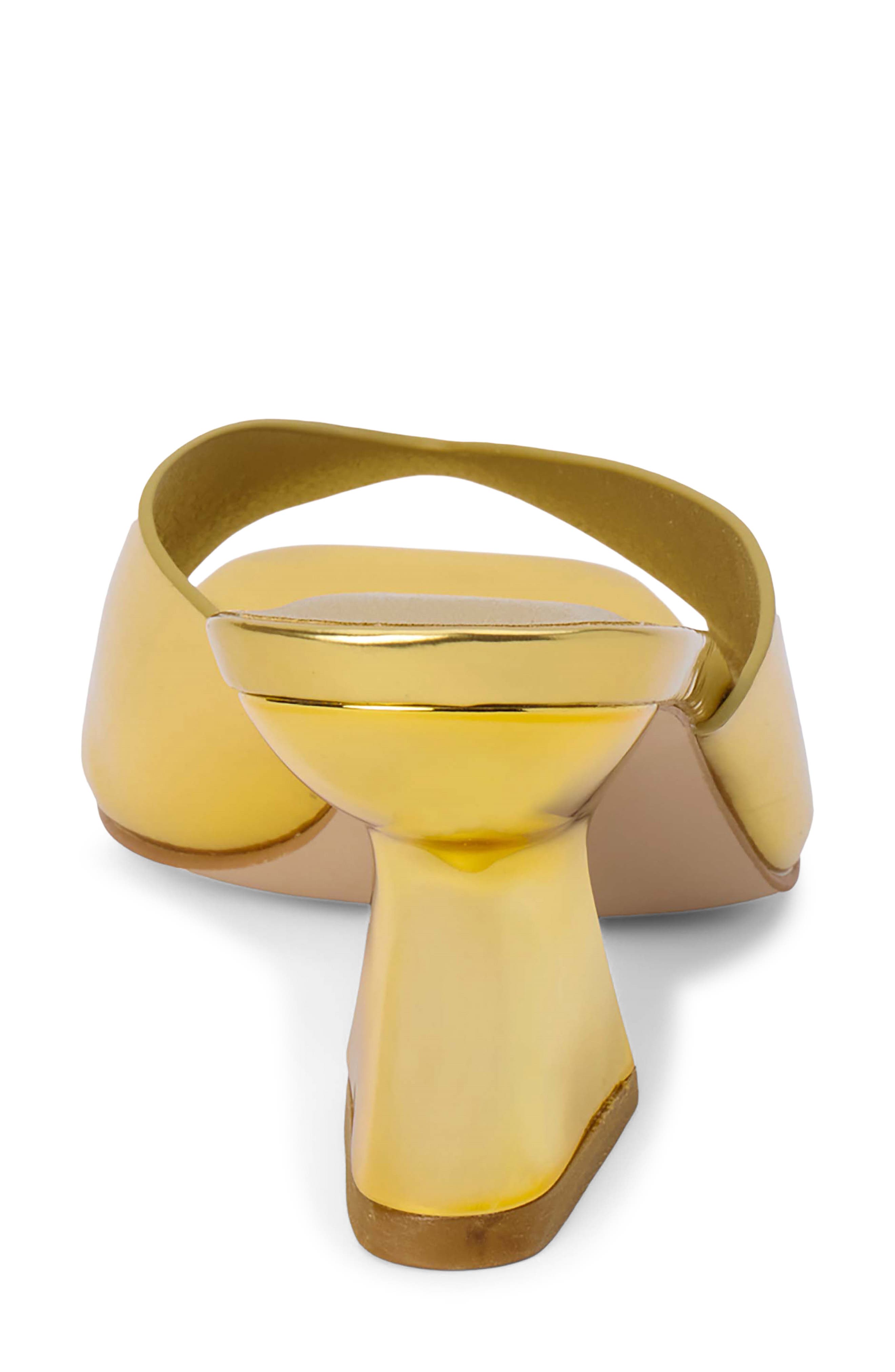 Soirée Sandal, Alternate, color, GOLD SYNTHETIC