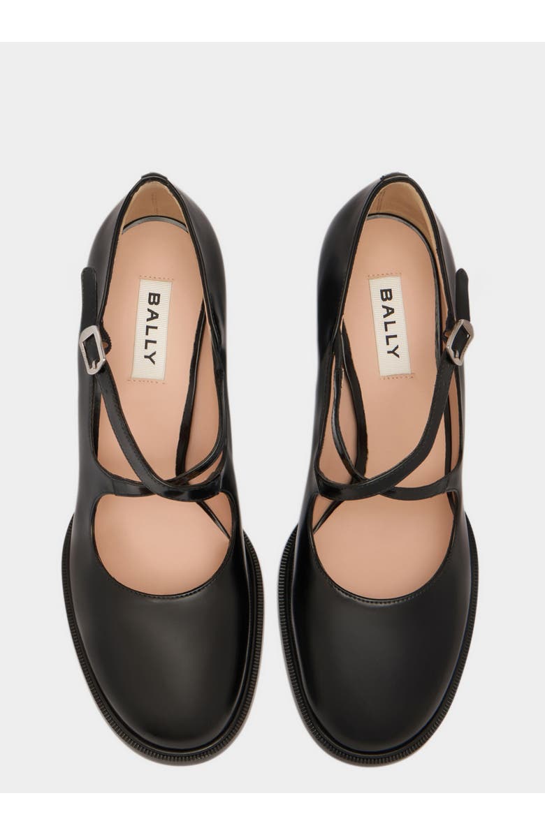 Bally Saule Mary-Jane Pump, Alternate, color, Black