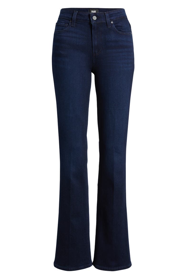 Manhattan High Waist Bootcut Jeans, Alternate, color, SEABROOK