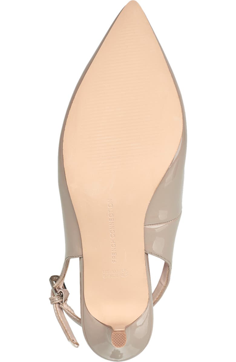 French Connection Quinn Slingback Pump, Alternate, color, Dark Beige