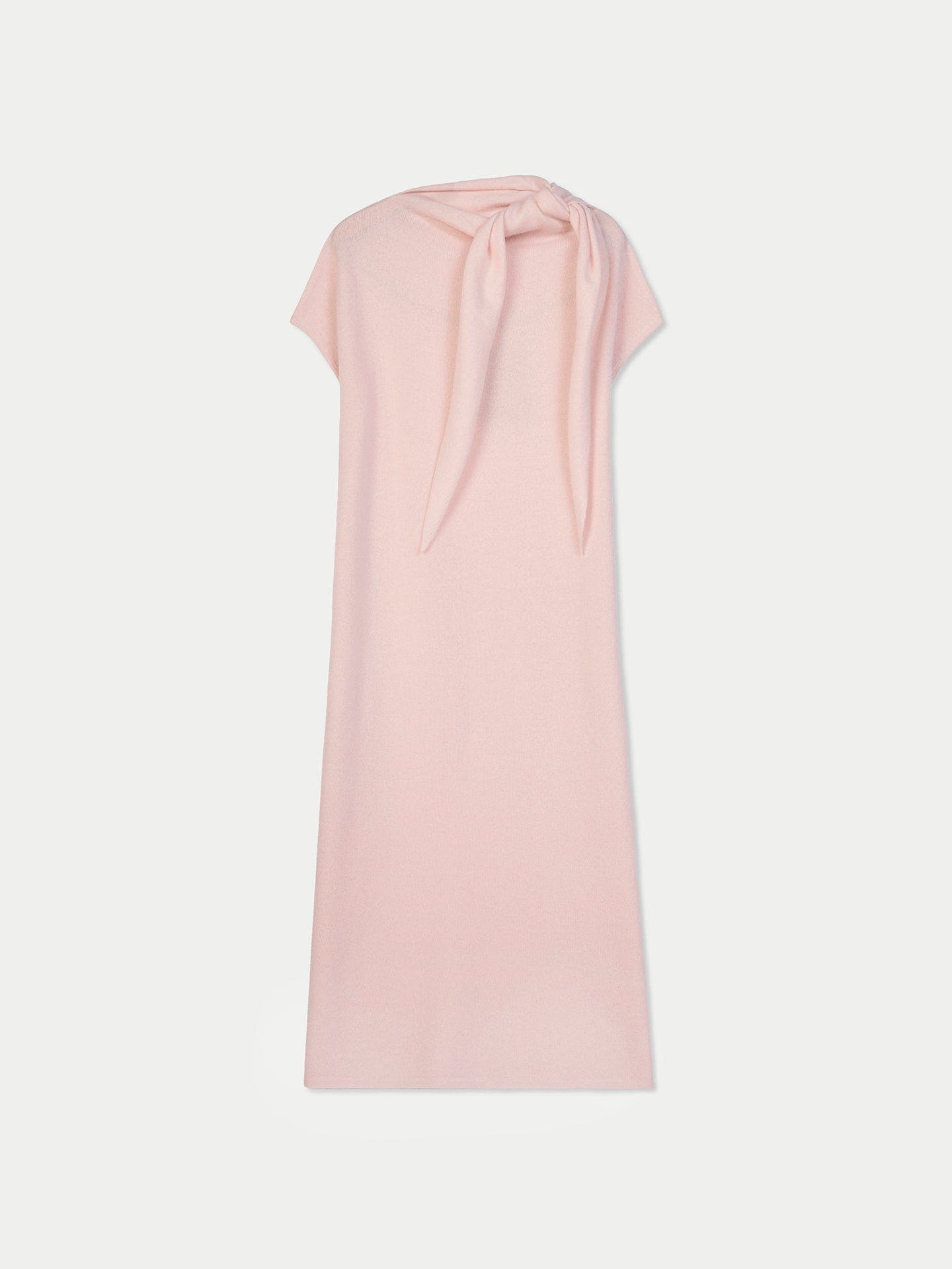 Cashmere Tie-Neck Dress - image 3