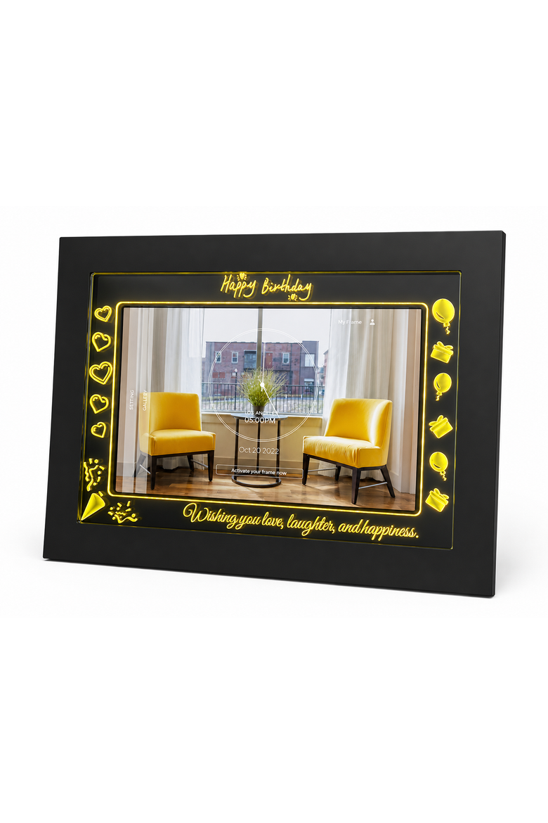 10.1" RGB Digital Picture Frame, Alternate, color, Black