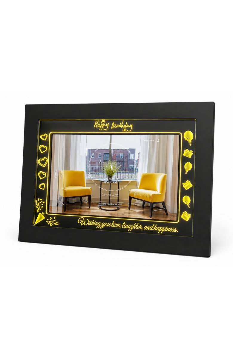 Eco4Life 10.1" RGB Digital Picture Frame, Alternate, color, Black