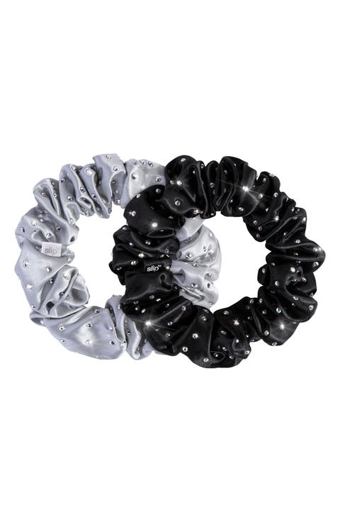 Moonlight Pure Silk Scrunchie Set (Limited Edition)