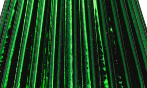 Zodax Set Of 2 Dembe Glass Tree Figurines In Green