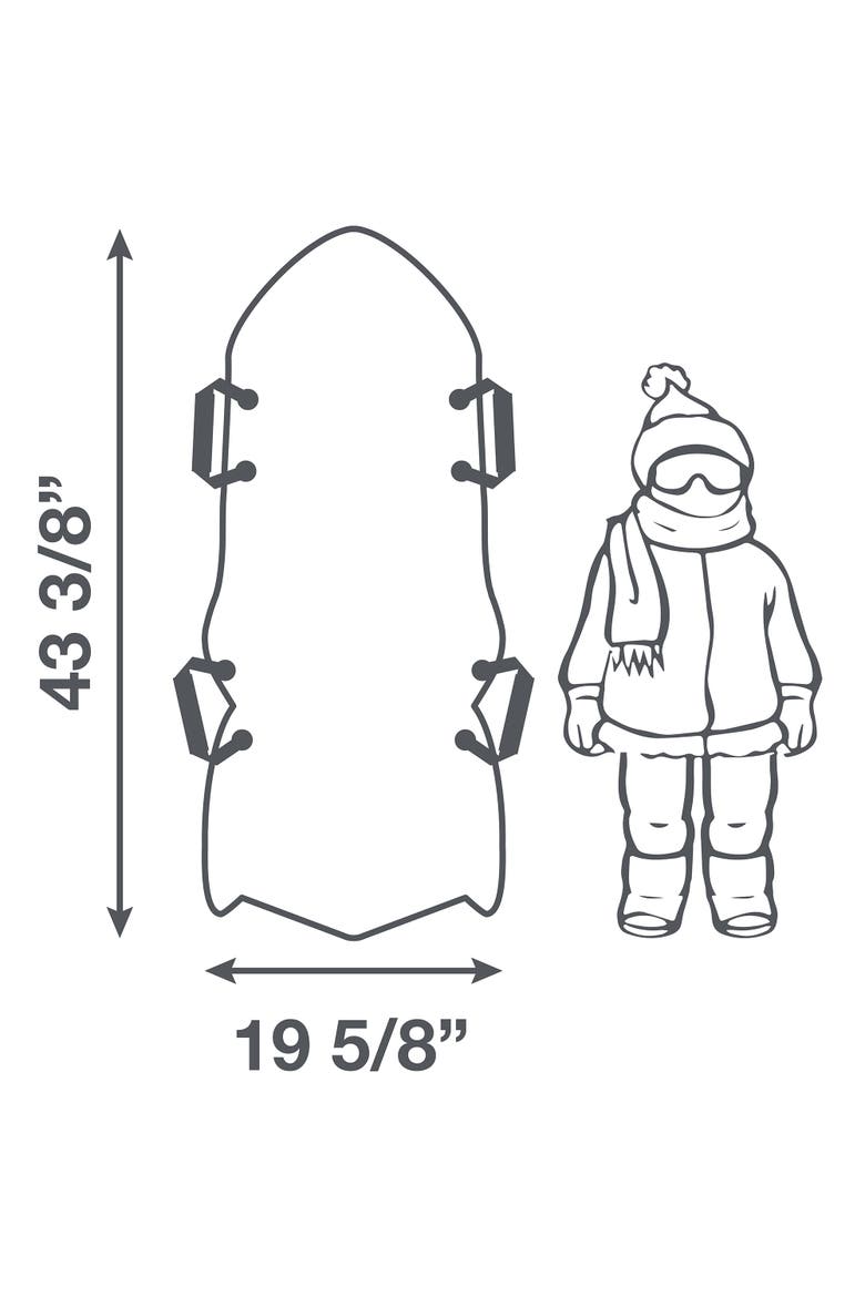 Single & Double Rider Foam Sleds, 2 Pack, 110lb Cap, Kids 5+, Alternate, color, Multicolored