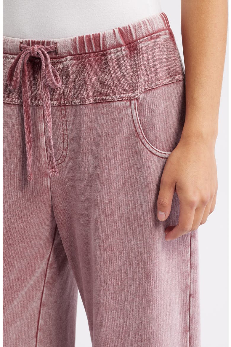 Drop Waist Lounge Pants, Alternate, color, DUSTY ROSE