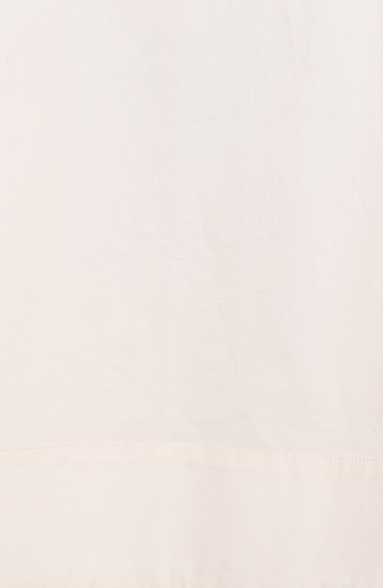 Petal & Pup Kora Trapeze Cotton Minidress, Alternate, color, Chalk White