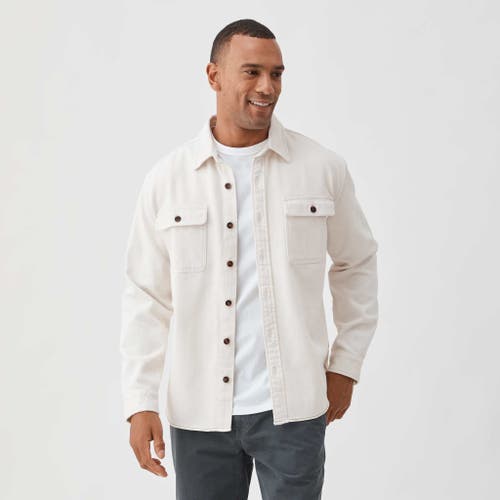 Shop Surfside Supply Co. Dylan Beach Utility Shirt In Jet Stream