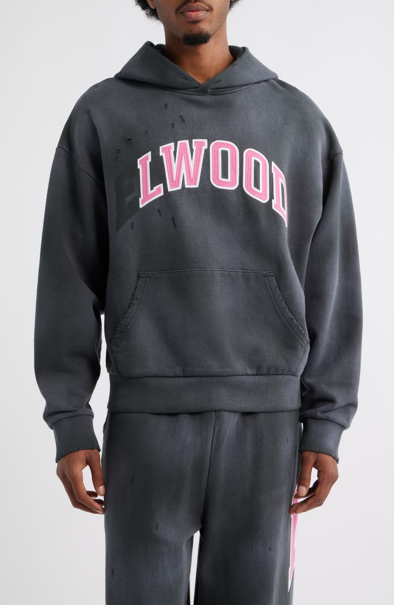 Fireside Distressed Logo Hoodie