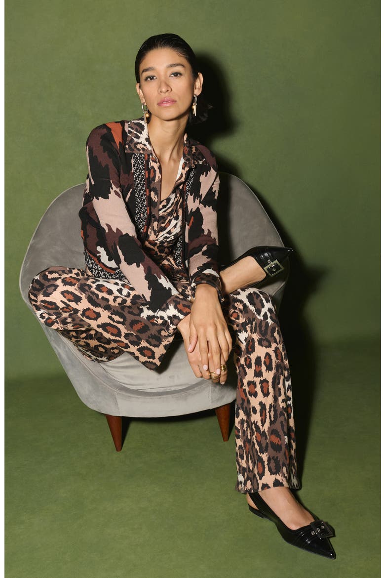 Midge Camouflage Cardigan, Alternate, color, JUNGLE CAT HUGE