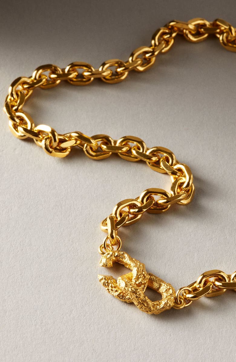 NOOTKA Dense Necklace Gold, Alternate, color, Gold