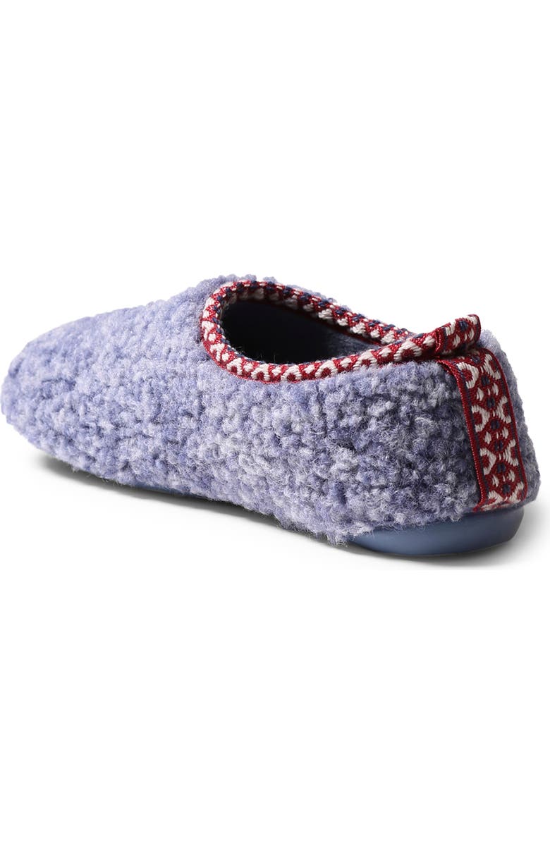 Toni Pons Marta Fleece Slipper, Alternate, color, Blue Wool