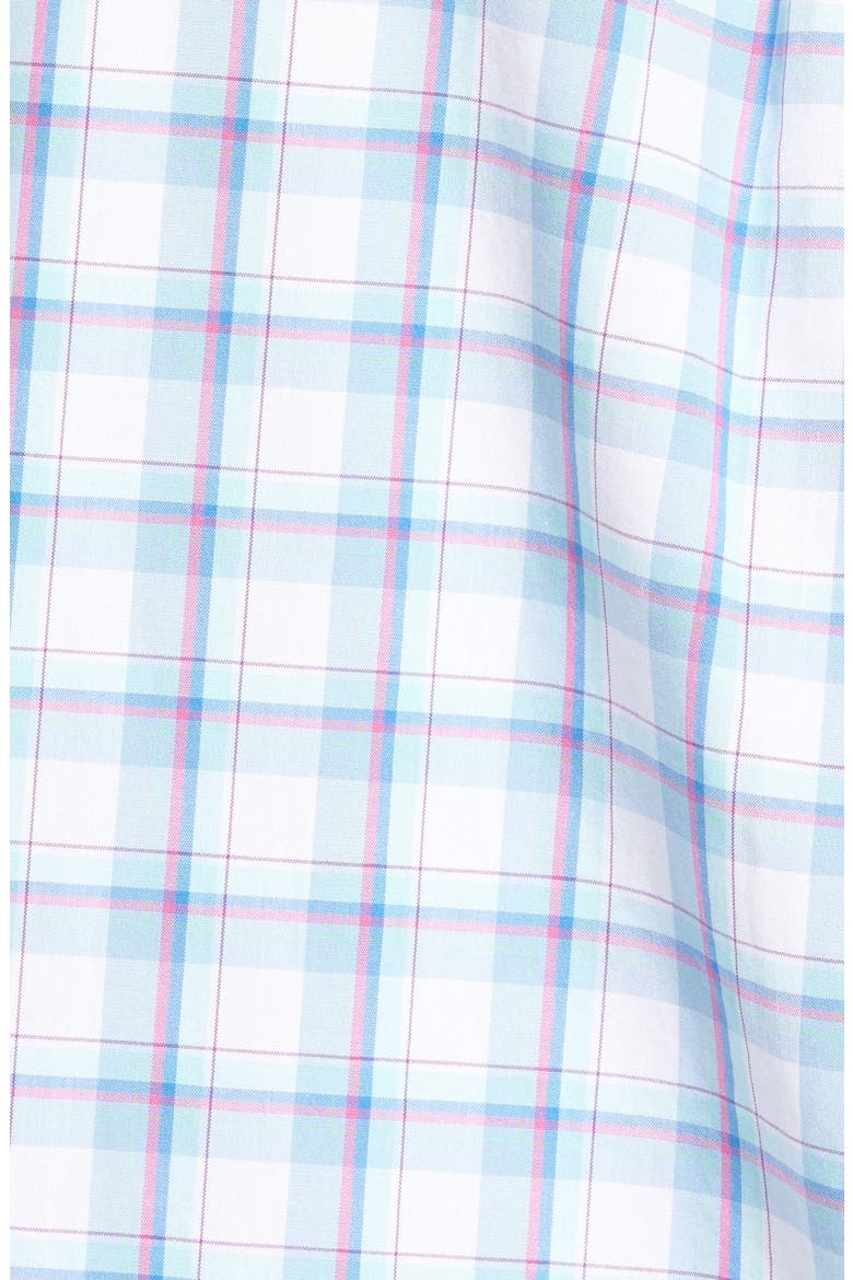 Plaid Classic Fit Sport Shirt, Alternate, color, JAKE BLUE