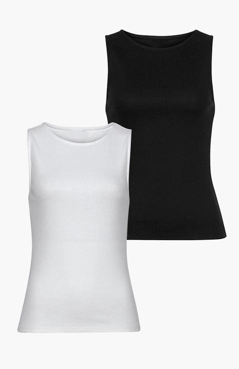 Women's 2 Pk Basic Tank Tops