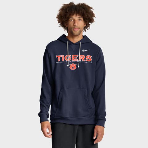 Men's Nike Navy Auburn Tigers 2025 Sideline Standard Issue Dri-FIT Hoodie