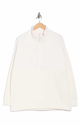 90 DEGREE BY REFLEX Silicon Fleece Half Zip Pullover