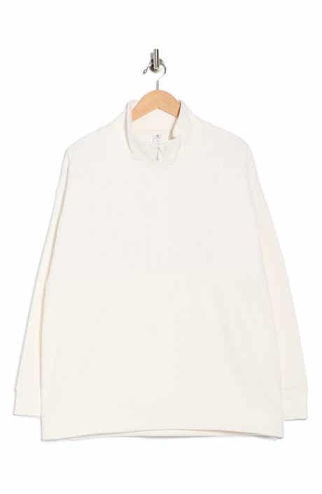 90 DEGREE BY REFLEX Silicon Fleece Half Zip Pullover