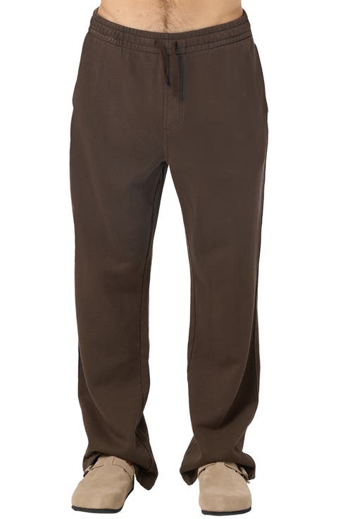 Straight Leg Fleece Sweatpants
