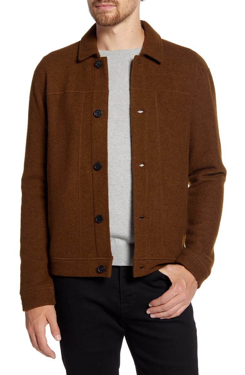 Billy Reid Eastwood Wool Blend Jacket, Main, color,
