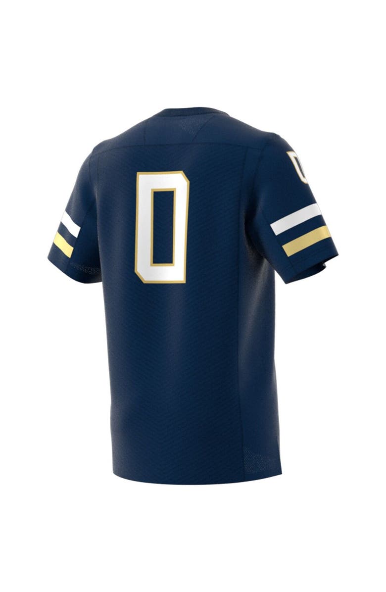 adidas Men's adidas Navy Georgia Tech Yellow Jackets Premier Strategy Jersey, Alternate, color, 