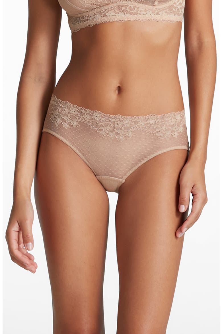 Double Take Bikini Briefs, Main, color, BEIGE