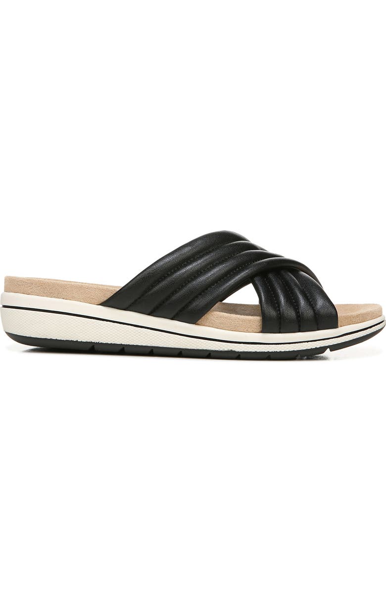 LifeStride Panama Cross Strap Slide Sandal, Alternate, color,
