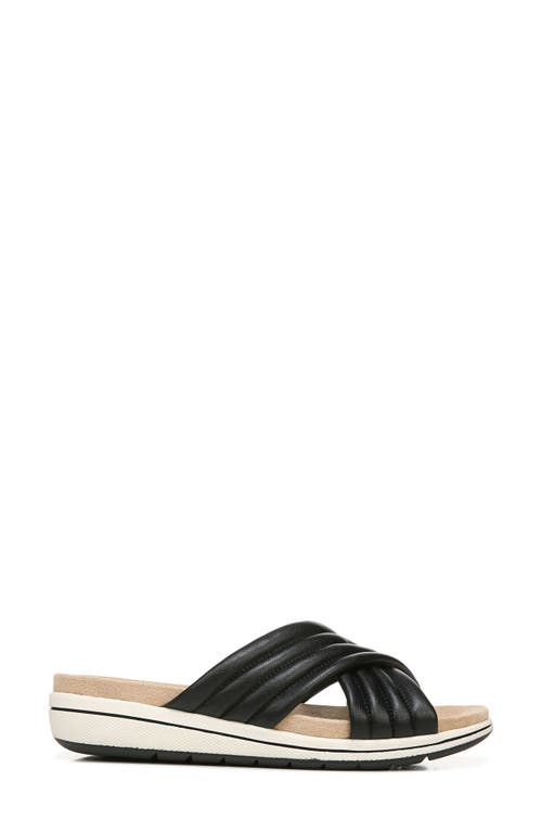 LIFESTRIDE LIFESTRIDE PANAMA CROSS STRAP SLIDE SANDAL