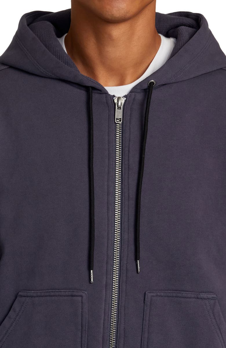 RVCA Chainmail Zip Fleece Hoodie, Alternate, color, 