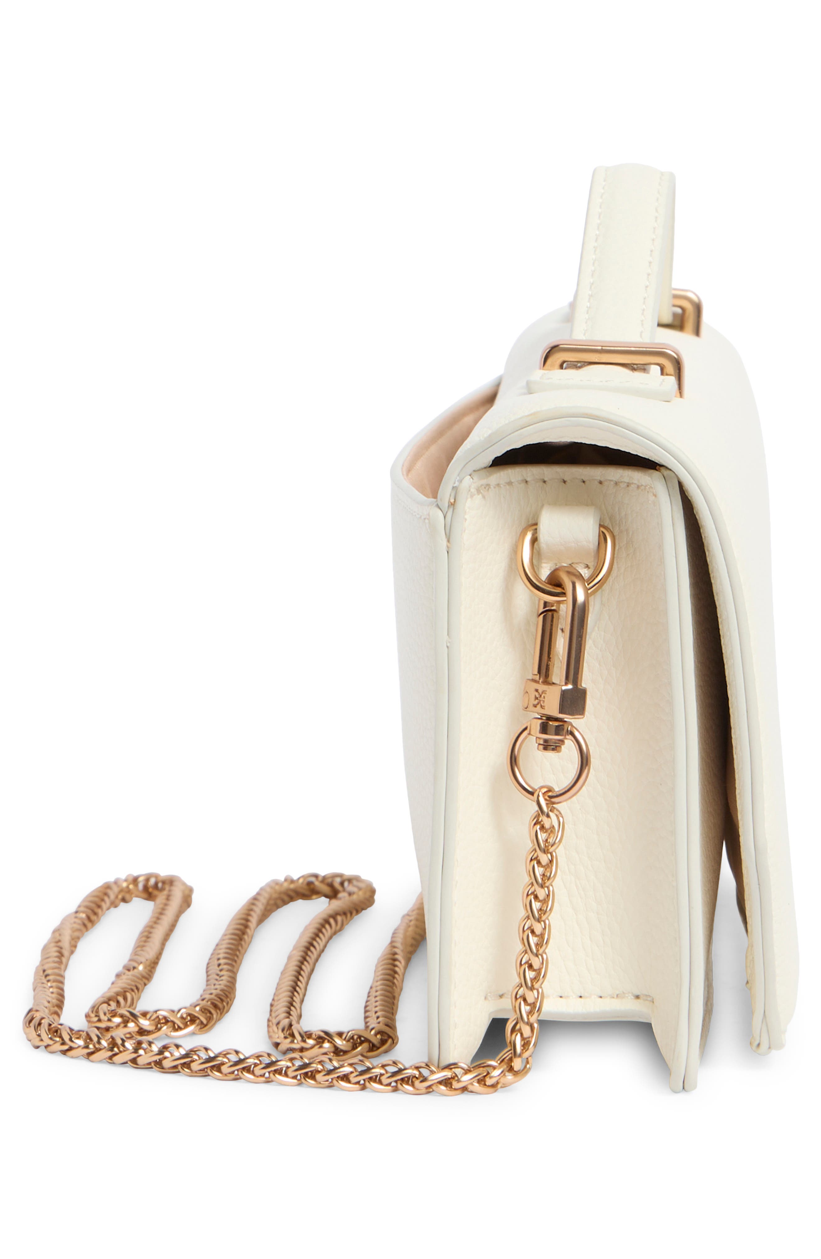 Sam Edelman Corrie Clutch, Alternate, color, Milky White