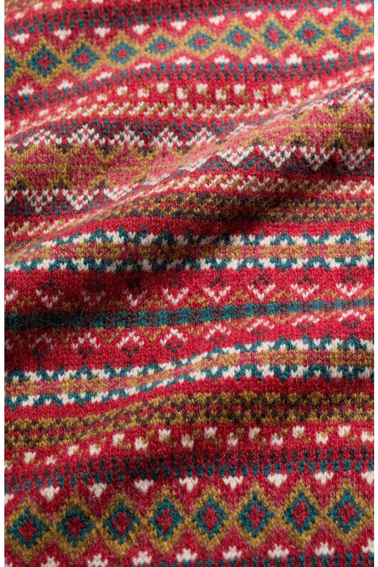 Halyard Fair Isle Lambswool Blend Crewneck Sweater, Alternate, color, SPARNON ACER