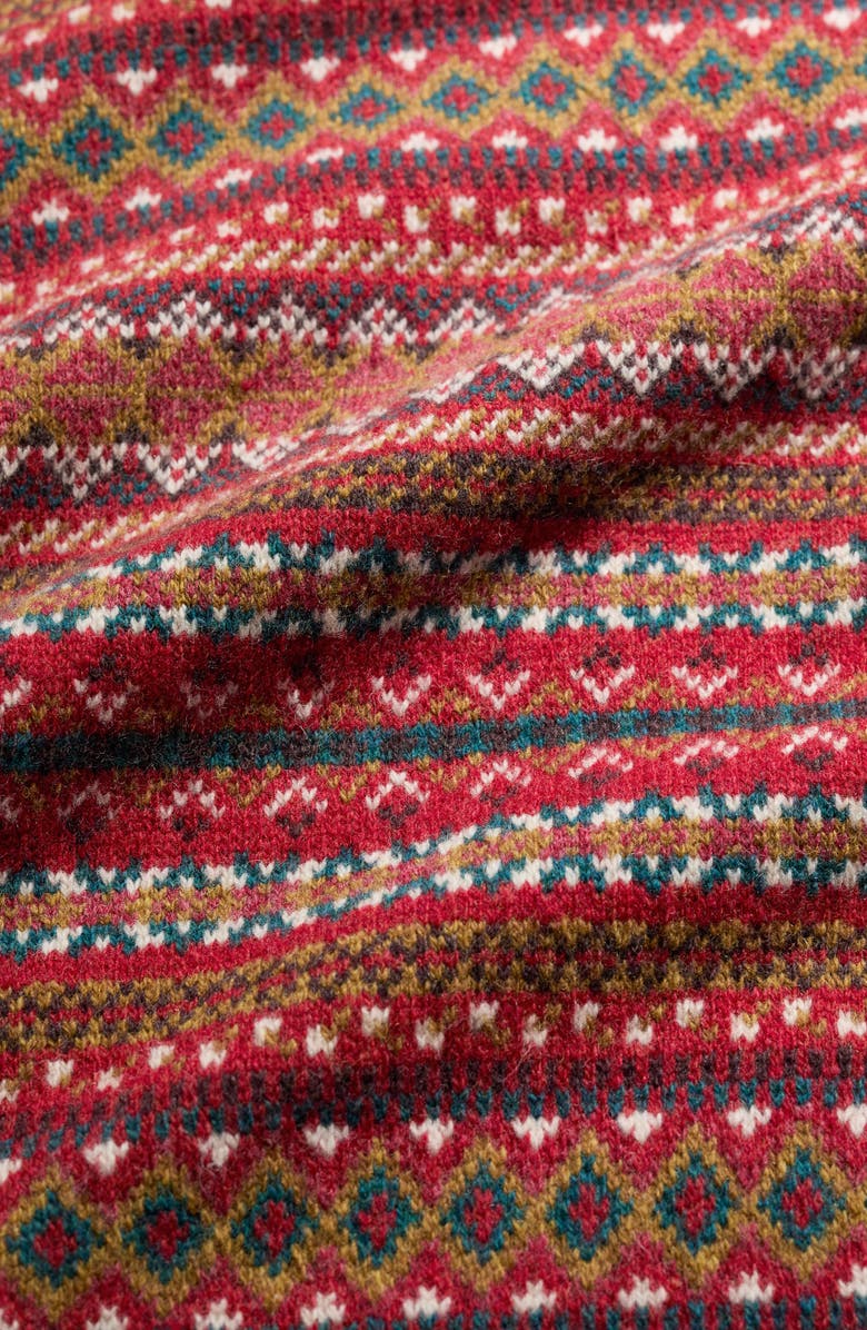 Seasalt Cornwall Halyard Fair Isle Lambswool Blend Crewneck Sweater, Alternate, color, Sparnon Acer