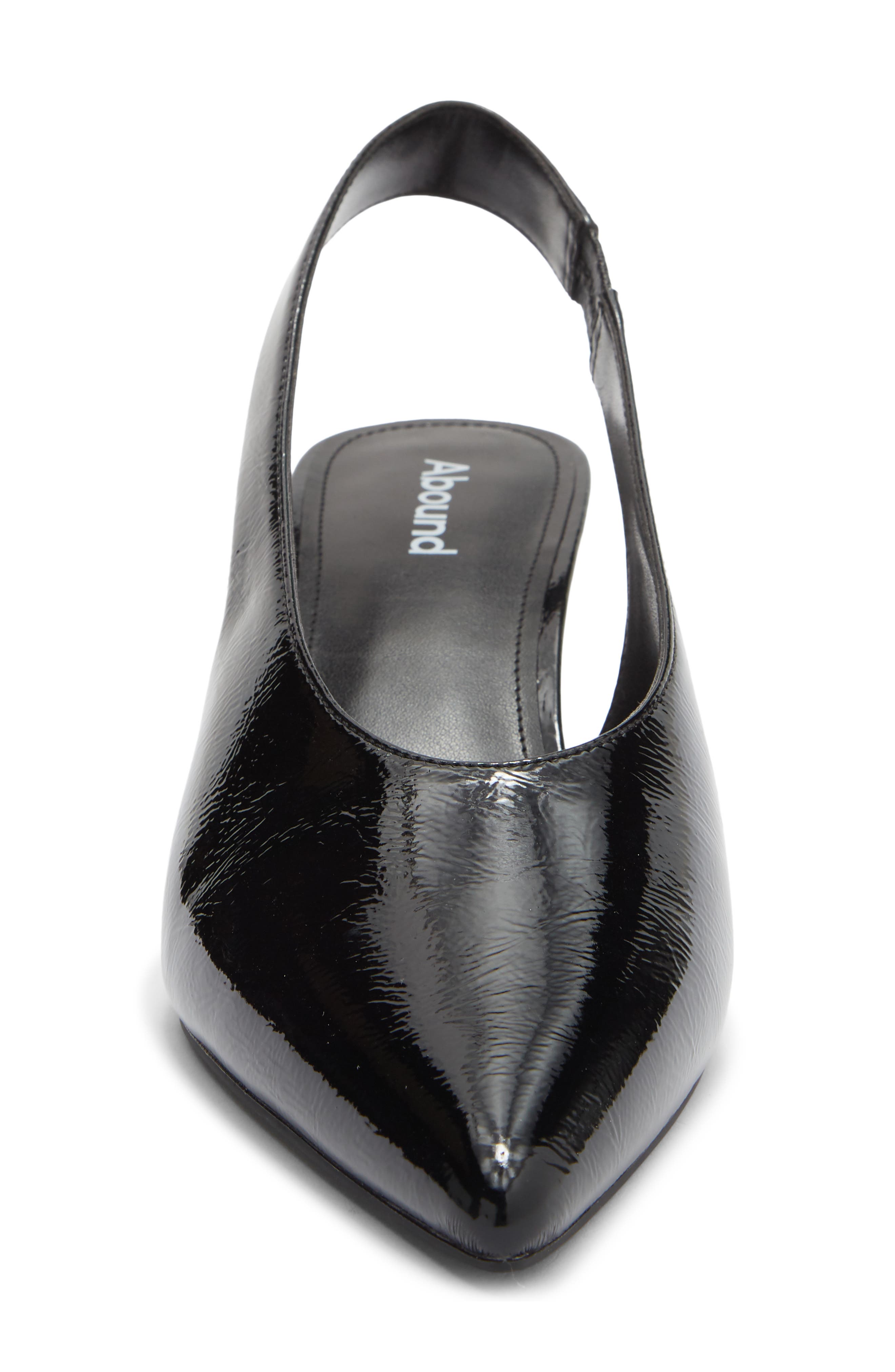 Lainey Slingback Pump, Alternate, color, BLACK